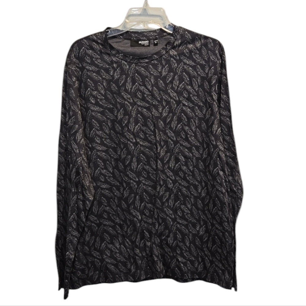 Murano Mens Liquid Luxury Slim fit Long sleeves top sz XL